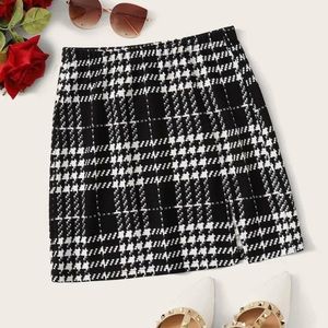 Plaid Mini Skirt